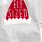 Camiseta infantil First Impressions Baby Boy Elf cinza tamanho 3-6 meses
