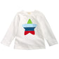 Camiseta com apliques de estrelas Bold para bebês e crianças pequenas First Impressions, branca, tamanho 3-6 meses