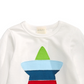 Camiseta com apliques de estrelas Bold para bebês e crianças pequenas First Impressions, branca, tamanho 3-6 meses