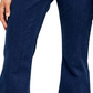 Calça Jeans Flare Layla Cintura Alta Feminina Free People Azul Tamanho 25