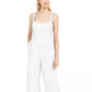 Macacão Calvin Klein Feminino Gola Alta com Lantejoulas Branco Tamanho 12