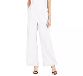Macacão Calvin Klein Feminino Gola Alta com Lantejoulas Branco Tamanho 12
