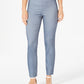 Calça skinny feminina Charter Club Tummy Control, azul, tamanho 4, pequena