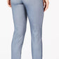 Calça skinny feminina Charter Club Tummy Control, azul, tamanho 4, pequena