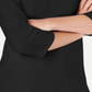Karen Scott Top Feminino Manga 3/4 com Acabamento em Ilhós Preto Tamanho Médio