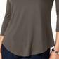 JM Collection Blusa feminina com ombros descobertos, azul, tamanho pequeno