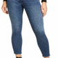 Calça jeans skinny feminina Vigoss Jeans Marley com botões expostos, azul, tamanho 31