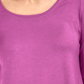 JM Collection Blusa feminina com ombros descobertos, rosa, tamanho médio