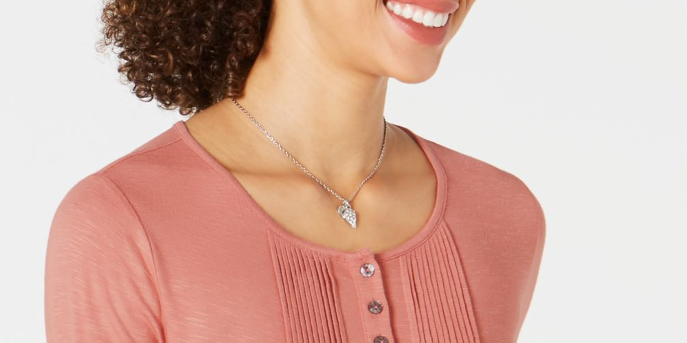 Blusa feminina de manga comprida estilo &amp; co, rosa, tamanho extragrande