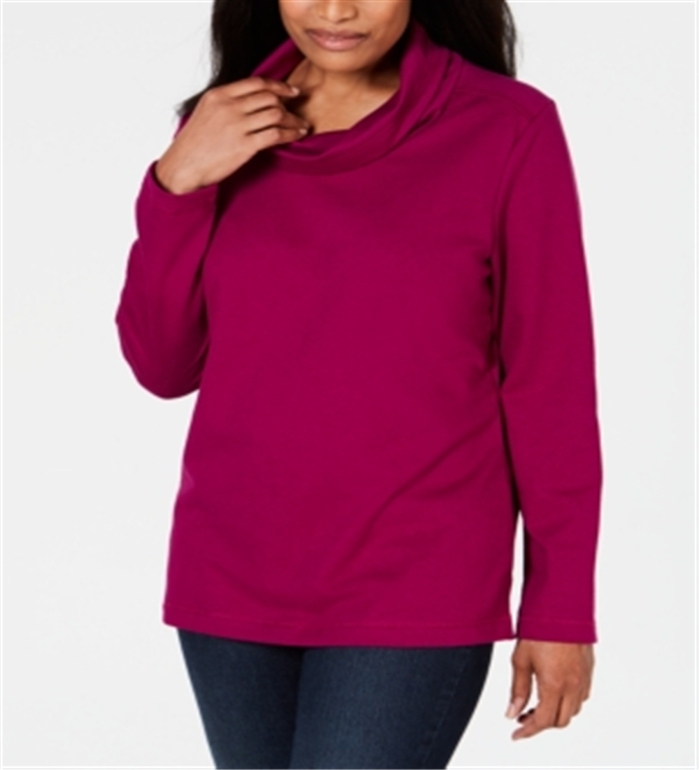 Karen Scott Sport Top Feminino Gola Redonda Roxo Tamanho Médio