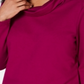 Karen Scott Sport Top Feminino Gola Redonda Roxo Tamanho Médio