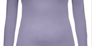 Blusa feminina de manga comprida Style &amp; Co, roxa, tamanho grande