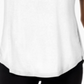 JM Collection Feminino Solid Rayon Span Roxo tamanho XS
