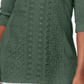 JM Collection Top Feminino com Renda e Contraste Verde Tamanho XS