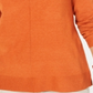Karen Scott Suéter Feminino Gola Redonda Manga Longa Laranja Tamanho XS
