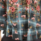 Top estampado tomara que caia feminino Style &amp; Co, verde, tamanho XX-G