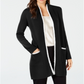 Cardigan Alfani Feminino com Acabamento de Cílios Preto Tamanho Pequeno Médio