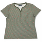 Karen Scott Blusa Henley Estampada Feminina Verde Tamanho P