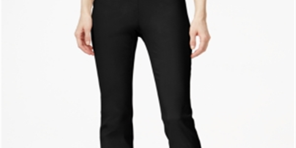 Calça Capri Feminina Estilo &amp; Co Preta Tamanho Pequeno