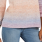 Suéter Feminino Ombre Estilo &amp; Co Roxo Tamanho X-S