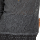 Top Henley de renda feminino Style &amp; Co, preto, tamanho X-S