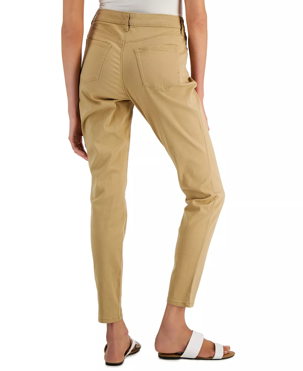 Calça jeans skinny feminina Style &amp; Co Curvy Skinny, marrom, tamanho 8