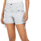 Shorts cargo femininos Style &amp; Co, prateados, tamanho 16