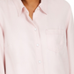 Camisa feminina de um bolso Style &amp; Co, rosa, tamanho grande