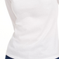 Camiseta feminina lisa com manga 3/4 Maison Jules, branca, tamanho XS