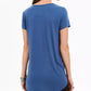 Blusa Graphic Dream Feminina Style &amp; Co Azul Tamanho X-S