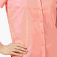 Camisa feminina Karen Scott Petite Cotton com ilhós, rosa, tamanho PS