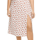 Vestido longo plus size feminino Danielle Bernstein, branco/vermelho, tamanho 22W