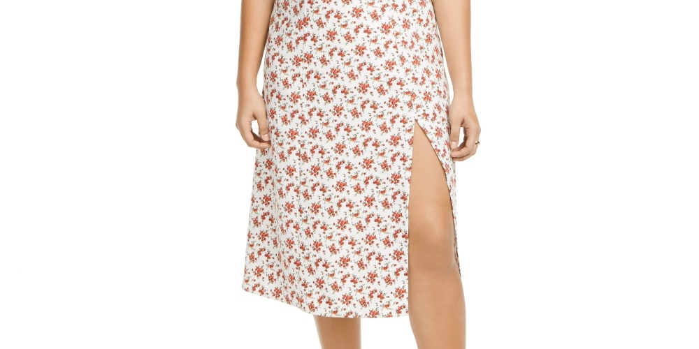 Vestido longo plus size feminino Danielle Bernstein, branco/vermelho, tamanho 22W
