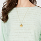 Suéter feminino estilo &amp; co com decote canoa e manga dolman, verde, tamanho grande