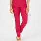 Calça feminina Chelsea Tummy Control Skinny Leg Tornozelo Charter Club Rosa Tamanho 4
