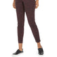 Jeans skinny feminino estilo &amp; co, pequeno, curvilíneo, estampa animal, tamanho médio, vermelho, 4, pequeno