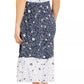 Vestido floral feminino Charter Club sem mangas, azul, tamanho X-S