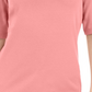 Karen Scott Blusa Feminina com Detalhe de Botão e Gola V Rosa Tamanho XXG