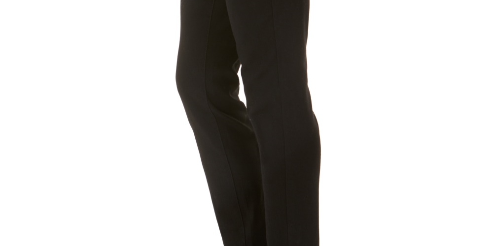 Calça jeans skinny com bolso brilhante e ajuste curvilíneo feminino Style &amp; Co, preta, tamanho 4