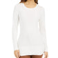 Suéter feminino estilo &amp; co com estampa mista, branco, tamanho X-S