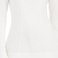 Suéter feminino estilo &amp; co com estampa mista, branco, tamanho X-S