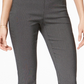 Calça skinny feminina com estampa Chelsea Charter Club, preta, tamanho 18