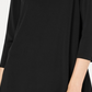 Top feminino Alfani liso preto tamanho pequeno