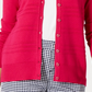 Cardigan texturizado feminino Charter Club rosa tamanho PXL
