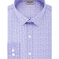 Camisa social masculina Kenneth Cole Reaction com estampa geométrica, 15 1/2, roxa, tamanho 15,5 x 32-33
