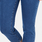Calça jeans feminina Charter Club Tummy Control Bristol Capri, azul, tamanho 4
