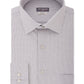 Camisa social masculina Van Heusen com estampa xadrez e corte regular, cinza, tamanho 16,5 x 36-37 G