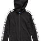 Moletom com capuz Univibe Big Boy's McCartney Full Zip, preto, tamanho médio