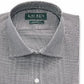 Camisa social Ralph Lauren de sarja elástica sem passar a ferro para festas, masculina, manga comprida, com botões, preta, tamanho 16,5 x 32-33