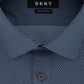Calça DKNY Masculina Estampada Stretch Azul Tamanho 2XL